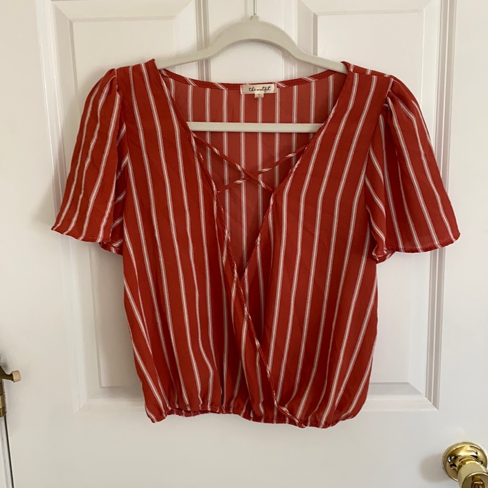 Crossover Blouse